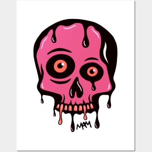 Pink Bubblegum Zombie Posters and Art